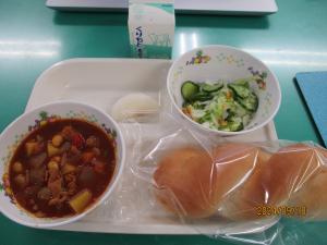 今日の給食