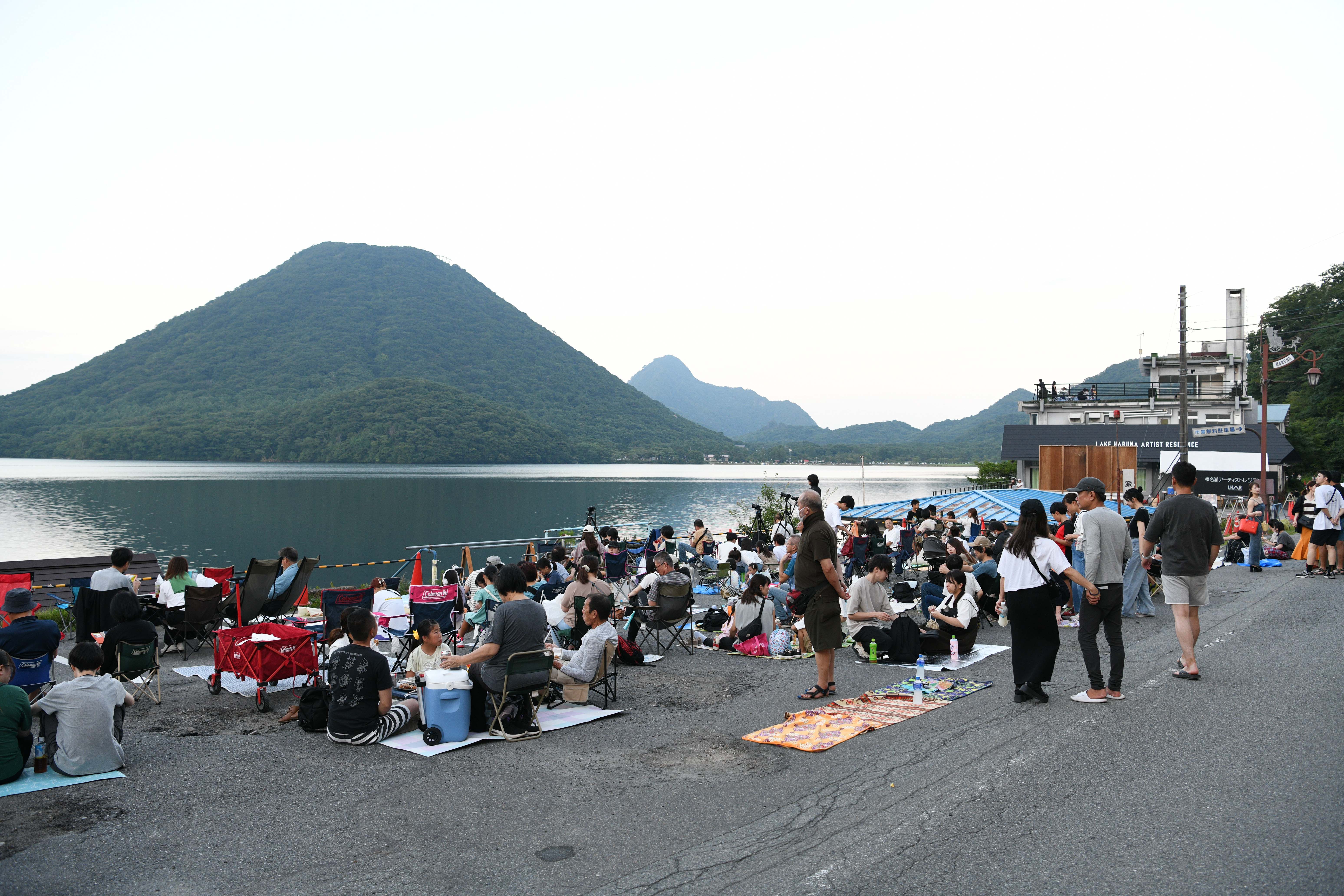榛名湖花火大会の写真２