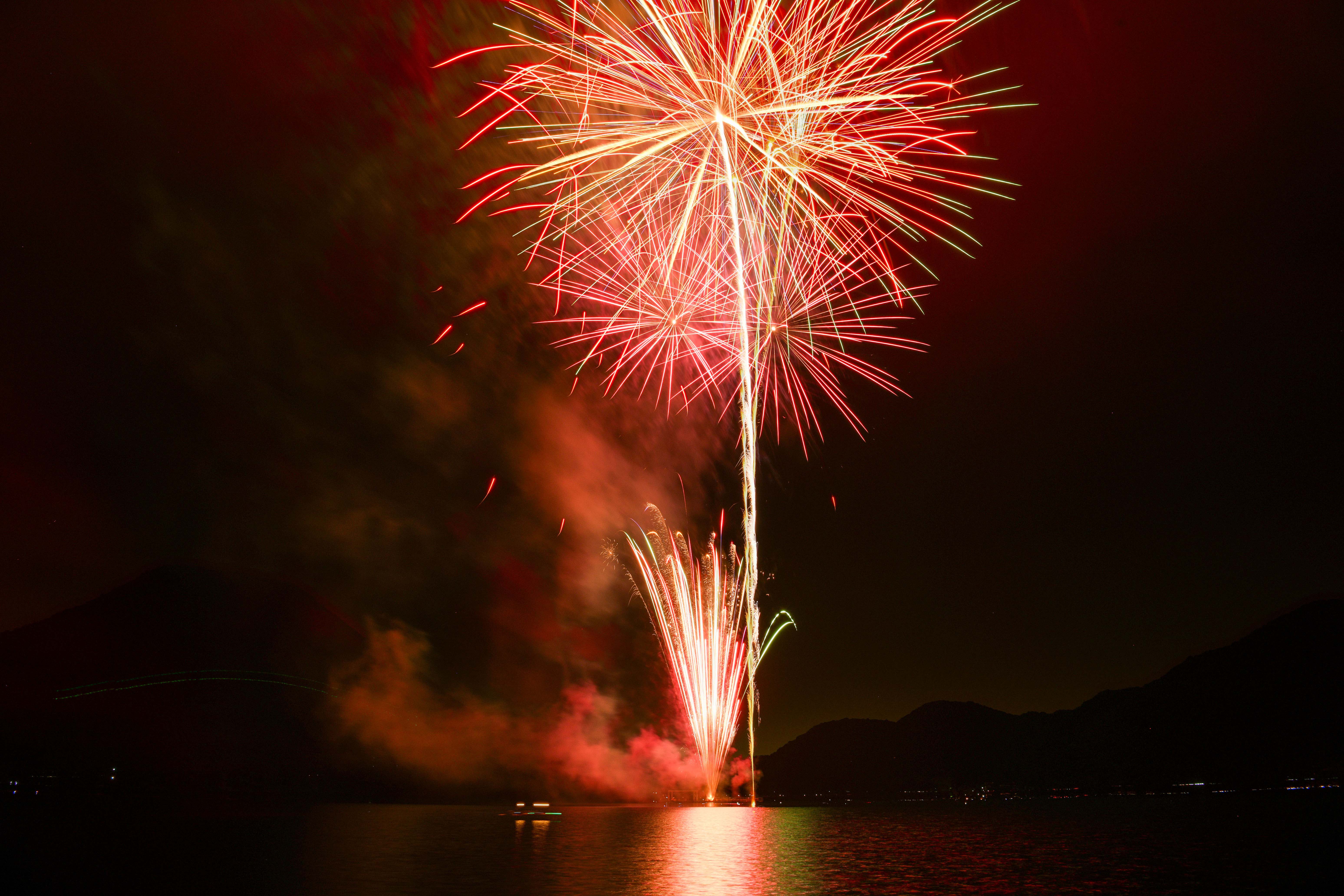 榛名湖花火大会の写真５