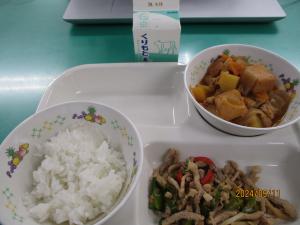 今日の給食