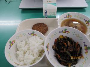 今日の給食
