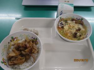 今日の給食