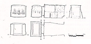 石室実測図の画像
