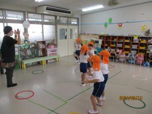 運動会の練習①