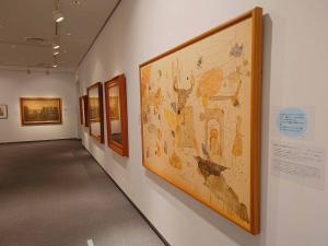 「福井良之助展」第5展示室《絶筆（未完）》
