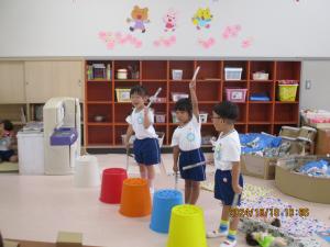 太鼓の練習②