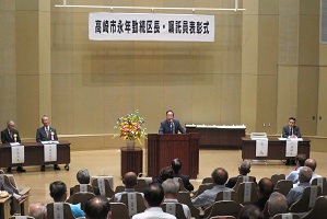 挨拶の様子