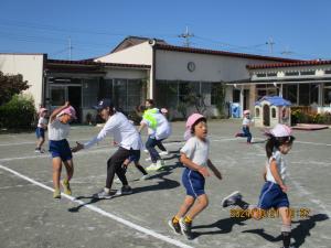 年長運動遊び①