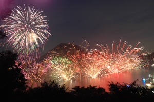 榛名湖花火大会の画像