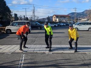 第34回はるな梅マラソンハーフコース試走写真(1)