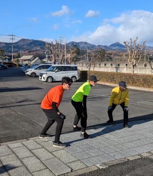 第34回はるな梅マラソンハーフコース試走写真(2)