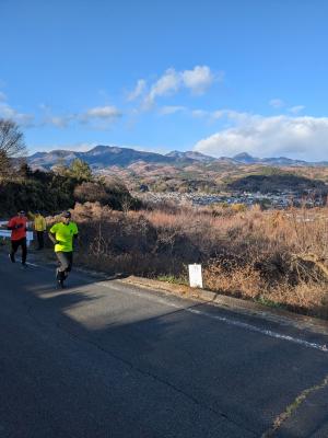 第34回はるな梅マラソンハーフコース試走写真(5)