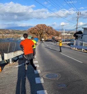 第34回はるな梅マラソンハーフコース試走写真(7)