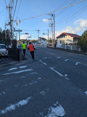 第34回はるな梅マラソンハーフコース試走写真(9)