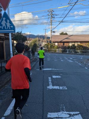 第34回はるな梅マラソンハーフコース試走写真(8)