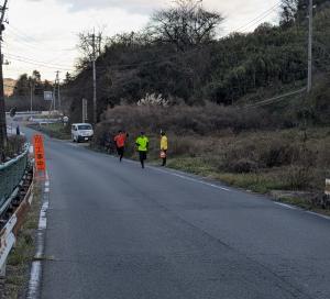 第34回はるな梅マラソンハーフコース試走写真⑩