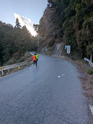 第34回はるな梅マラソンハーフコース試走写真⑪