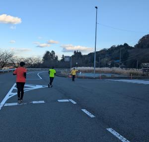 第34回はるな梅マラソンハーフコース試走写真⑮