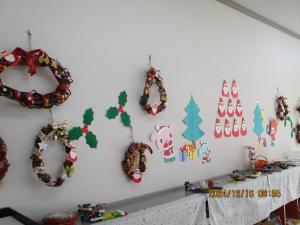 年長クリスマスリース②
