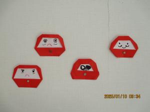 だるまの折り紙