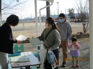 新入園児受付