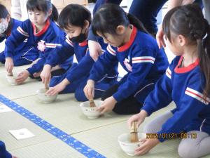 お茶のたて方②