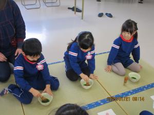 お茶のたて方③