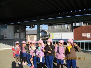 西吉井駅にて