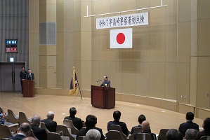 挨拶の様子
