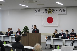 挨拶の様子