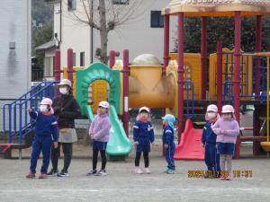 小学校の避難訓練②