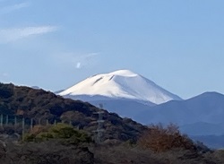 烏川河畔から浅間山