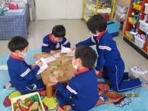年長のお勉強会