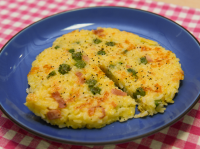 枝豆とベーコンのガレット風おやき