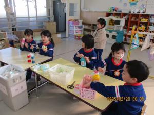 年中お雛様の製作①