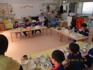 年長給食②