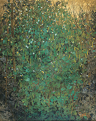 角田信四郎 《菜園》2000年　寄託作品