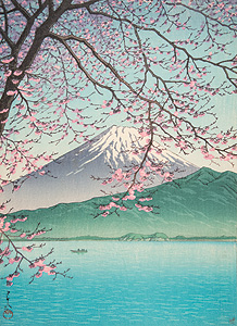 川瀬巴水《西伊豆木負》1937年　渡邊木版美術画舗蔵