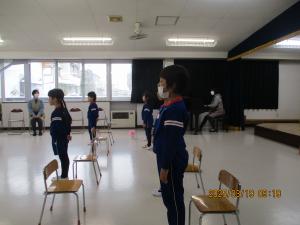 卒園式の練習①