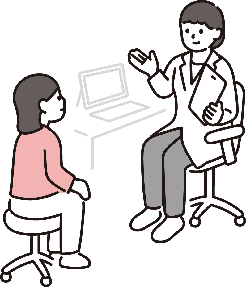 健診・人間ドックのイメージイラスト