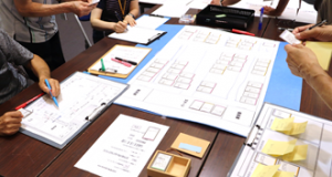 避難所運営ゲーム写真 その1