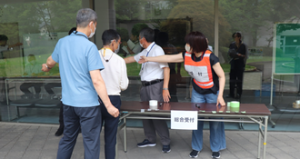 避難所開設写真1