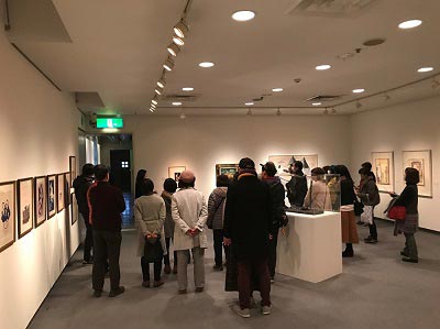 第3展示室でのトークの様子