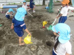砂遊び1