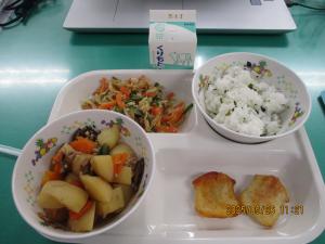 今日の給食