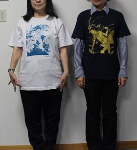 Tシャツ試着（フロント）