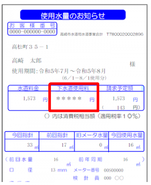 検針票