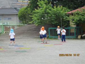 だるまさんが転んだ②