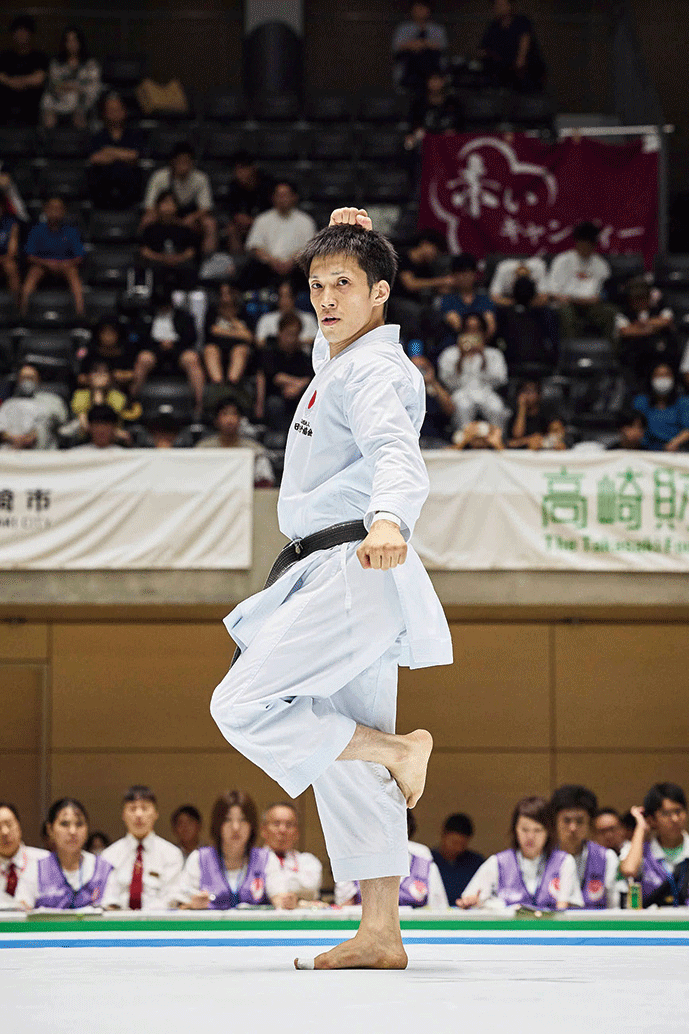 全国空手道選手権大会の過去の様子