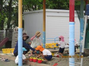 水遊び②